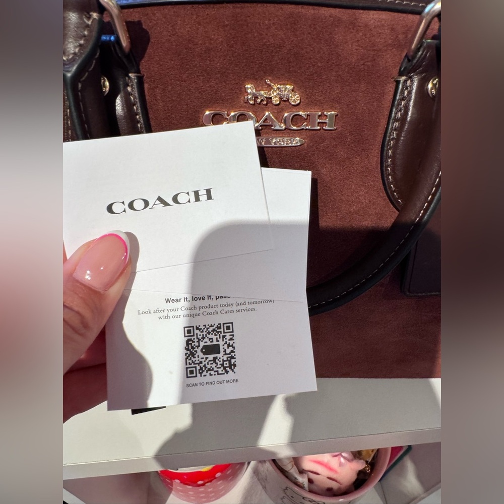 Coach Rowan Large Satchel Bag New in Plastic - Picture 5 of 7